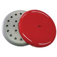 Poteau à sangle 2m rouge/blanc et base - Image 3