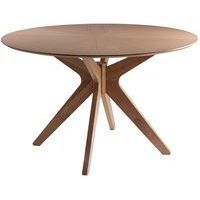 Table réunion Carmel Ø 120 cm plateau plaqué Chêne - Image principale