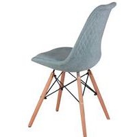 Lot de 4 chaises Lindy pieds bois naturel  Somcasa - Image 3