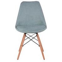 Lot de 4 chaises Lindy pieds bois naturel  Somcasa - Image 8