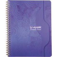 Cahier reliure hélicoïdale 17x22 cm 180 pages seyes 70g - Image principale