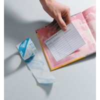 Coins porte fiche PVC 120 microns 80mm x 80mm - Image principale