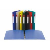 Classeur cahier A4 polypropylène épais,4 anneaux diam: 15mm dos: 20 mm. Couleurs assorties - Image principale