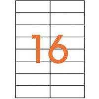 Étiquette adhésive 105x37 mm (Boîte de 1600) - Image principale