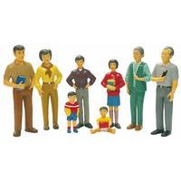 Figurines de la famille asiatique - Image principale