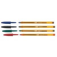 Stylo bille fine Bic Cristal orange nouvelle pointe fine - Bic - Image principale