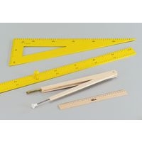 Règle à tableau bois 100 cm laquée - Image principale