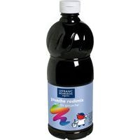 Flacon 1 litre gouache redimix lefranc bourgeois - noir - Image principale