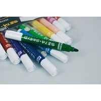 Boîte 12 feutres sétaskrib assortis, grosse pointe réf. 126 pébéo - Image principale