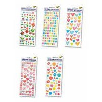 Ensemble de 10 assortiments de stickers en relief - Image principale