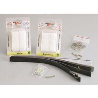 Pastille Ø 20mm, 1 face agrippante, 1 face adhésive (Blister de 10) - Image principale