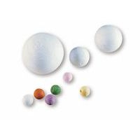 Boule cotillon Ø 60 mm blanc (Sachet de 20) - Image principale