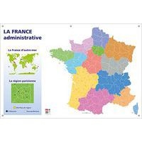 Carte murale muette France administrative - Image principale