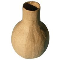 Récipient forme gourde base ronde en carton - Image principale