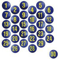 Set de 30 marquages chiffres - Image principale