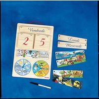 Calendrier perpétuel en bois - Image principale