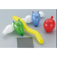 Sachet 100 ballons baudruche, figures assorties - Image principale