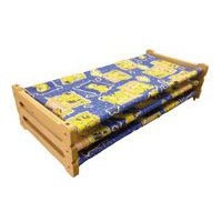 Lot de 3 couchettes empilables en bois - Image principale