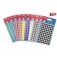 Pastille bibliothèque 10 couleurs assorties (Lot de 4697) - Image principale