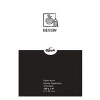 Feuille de dessin 160 g blanc 21 x 29,7 (Pochette de 10) - Image principale