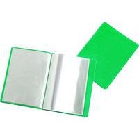 Reliure plastique 60 volets transparents - Vert - Image principale