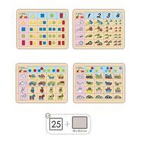 Ensemble 4 puzzles logique 1 - Image principale