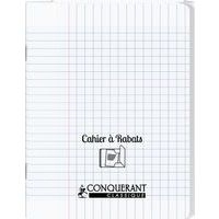 Cahier avec rabats 48 pages seyes 17x22 cm - Polypropylène Incolore - Image principale
