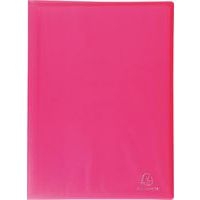 Reliure plastique 30 volets transparents cristal - Exacompta - Image principale