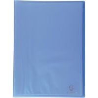 Reliure plastique 40 volets transparents 50 microns - Bleu - Image principale