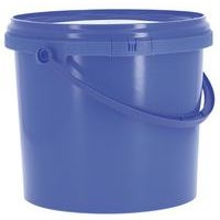 Seau de couleur avec couvercle – 5L - Image 2