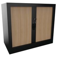 Armoire métal Classique hauteur 69 cm rideaux PVC classé au feu M1 Acial - Image 7