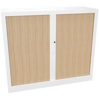 Armoire métal Classique hauteur 102 cm rideaux PVC classé au feu M1 Acial - Image 6