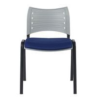 Lot de 2 chaises YUMA dos polypropylène Gris GGI - Image 2