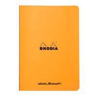 Cahier orange piqué réglure dot - Rhodia - Image principale