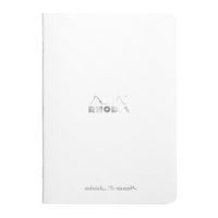 Cahier piqué blanc dot 14,8x21 cm 96 pages non détachables - Image principale