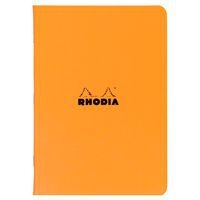 Cahier piqué orange 21x29,7 cm 96 pages non détachables 80g - Image principale