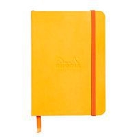 Rhodiarama carnet souple jonquille A6 144 pages ligné 90g - Image principale