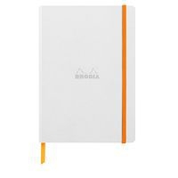 Rhodiarama carnet souple blanc A5 160 pages dot 90g - Image principale