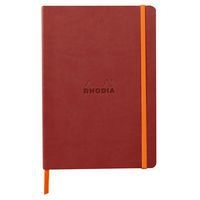 Rhodiarama carnet souple couleur nacarat A5 160pages dot 90g - Image principale