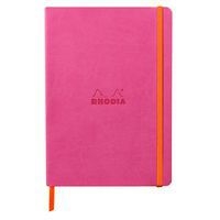 Rhodiarama carnet souple fuchsia A5 160 pages ligné 90g - Image principale