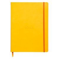 Rhodiarama carnet souple jonquille 19x25cm 160pages dot 90g - Image principale