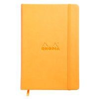 Webnotebook orange A5 192 pages ligné fermeture élastique - Image principale