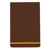 Rhodiarama Webnotepad rigide bronze A5 ligné + élastique - Image principale
