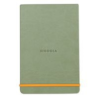 Rhodiarama Webnotepad rigide céladon A5 ligné + élastique - Image principale