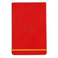 Rhodiarama Webnotepad rigide coquelicot A5 ligné + élastique - Image principale