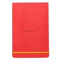 Rhodiarama Webnotepad rigide corail A5 ligné + élastique - Image principale