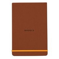 Rhodiarama Webnotepad rigide cuivre A5 ligné + élastique - Image principale