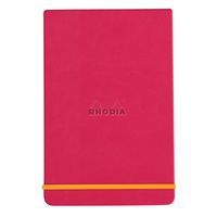 Rhodiarama Webnotepad rigide framboise A5 ligné + élastique - Image principale