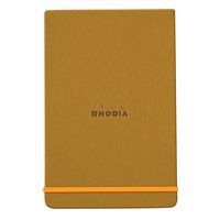 Rhodiarama Webnotepad rigide or A5 ligné + élastique - Image principale