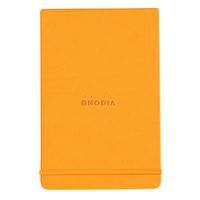 Rhodiarama Webnotepad orange anis A5 ligné + élastique - Image principale